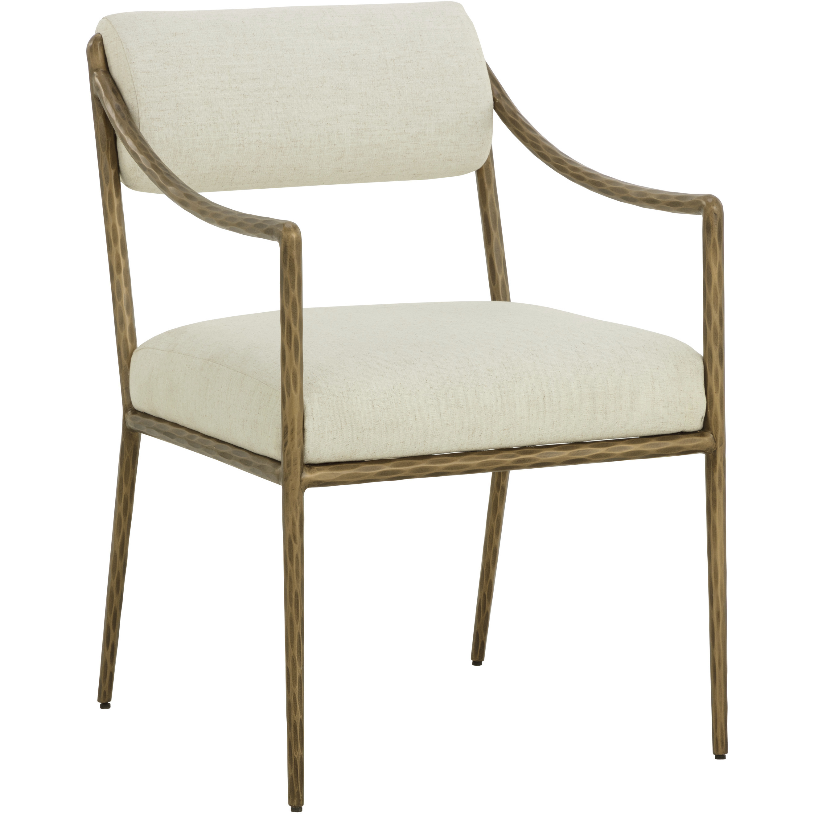 Leticia Geralt Linen Dining Armchair